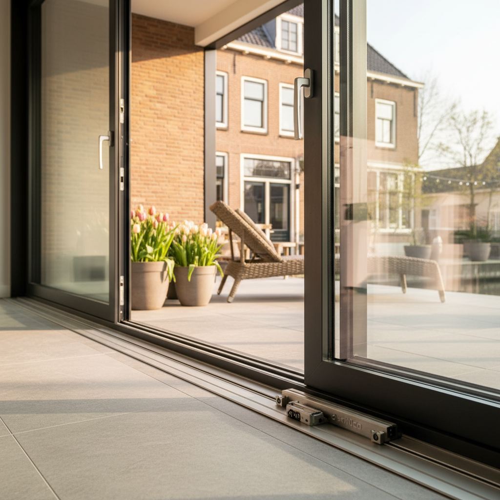 Aluminium serres in beeld - Slank thermisch onderbroken profiel