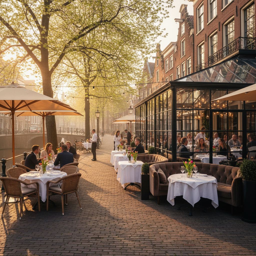 Horeca serres in beeld - Restaurant met terrasserre