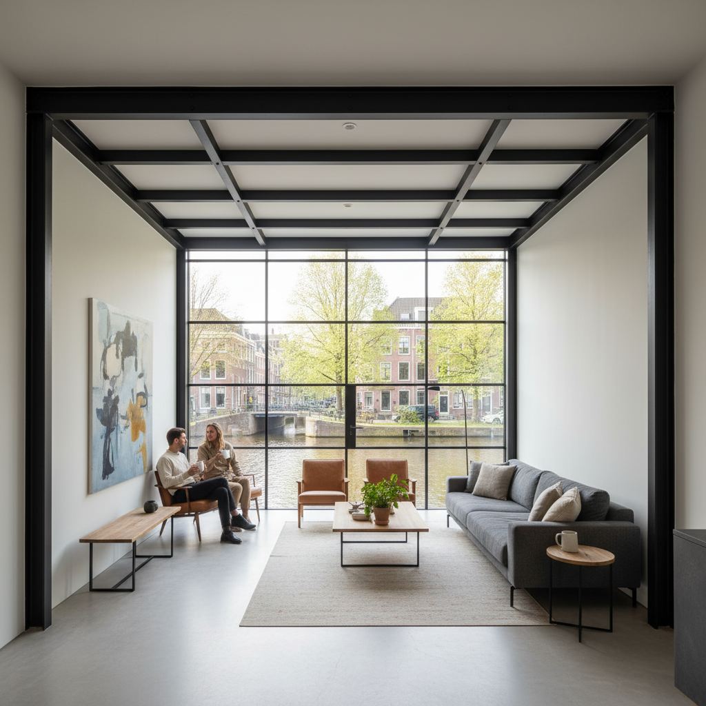 Serres in Rotterdam - Industrieel chic interieur