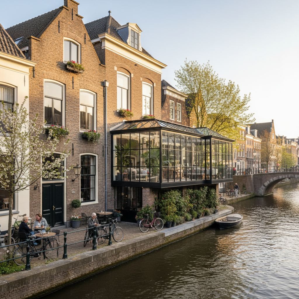 Serres in Utrecht - Werfkelder en aanbouw