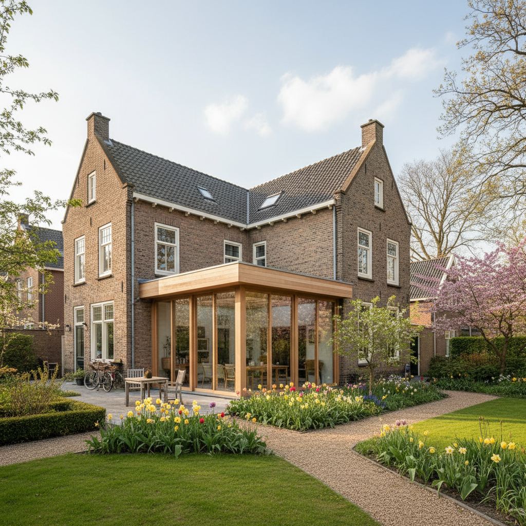 Serres in Utrecht - Utrechts pand met serre