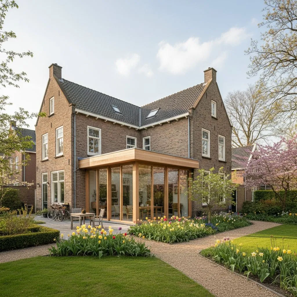Serres in Utrecht - Utrechts pand met serre